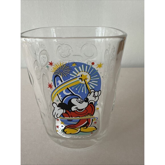 Y2K  McDonald’s Walt Disney World Epcot Glass 2000 Mickey Mouse Collectible - Picture 1 of 8